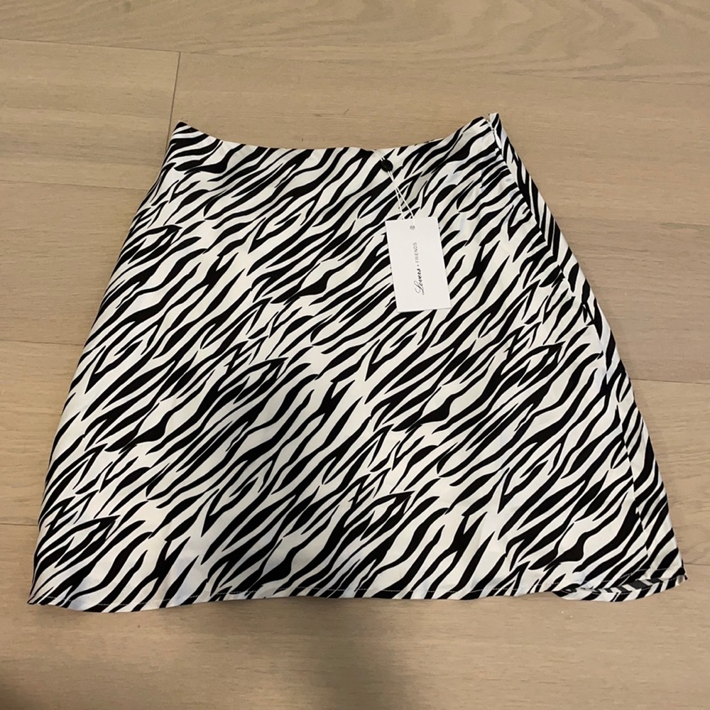 Zebra lovers and friends skirt